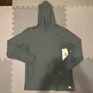 GUC Men’s Vuori Strato Tech Hoodie Large Smoked Beryl